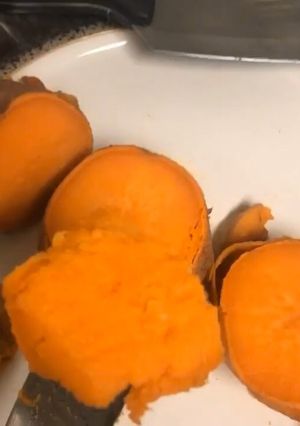 صورة لوصفة البطاطا الحلوة ع البخار