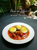 304. Pare isi Telur siram Sarden