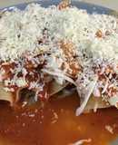 Tacos fritos de pollo