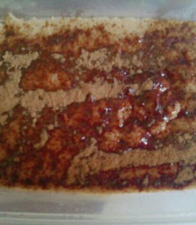 Una foto de Postre Nesquik: Maizena con leche chocolatada