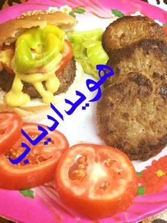 صورة لوصفة برجر لحمة