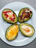 Baked Avocado Eggs