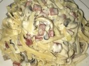 Gambar creamy fettuccine
