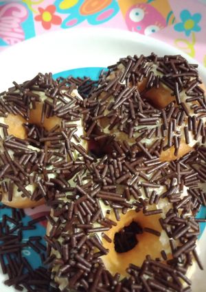 Foto resep Donat empuk tanpa telur