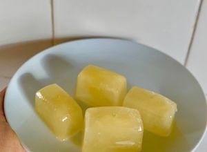 Una foto de Cubos de caldos de verduras caseros