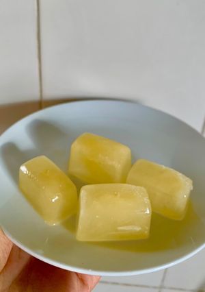 Una foto de Cubos de caldos de verduras caseros