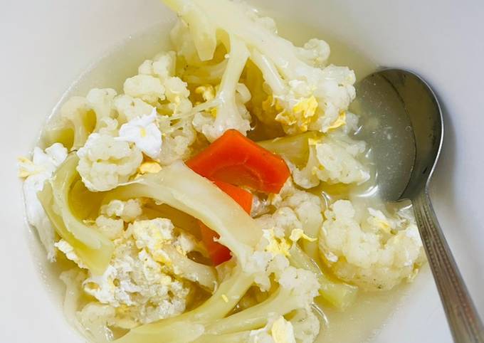 白花椰菜排骨湯 電鍋版食譜與作法by 李靈靈 Cookpad