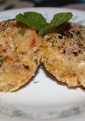 A picture of Veggie Tikki.