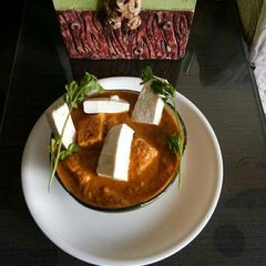 A picture of Badaami Malai Paneer.