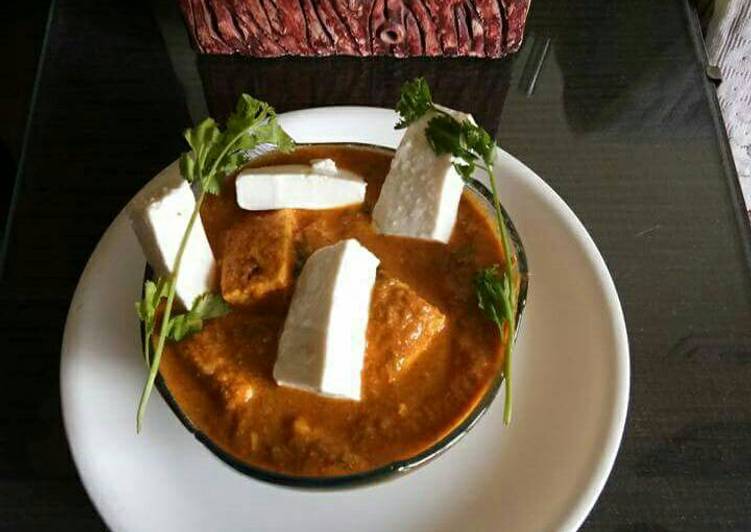 Easiest Way to Make Super Quick Homemade Badaami Malai Paneer