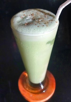 Foto resep Creamy Matcha Soda Splash