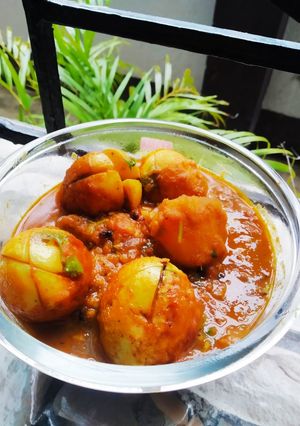এগ কষা (Egg Kosha recipe in Bengali) রেসিপির প্রধান ছবি