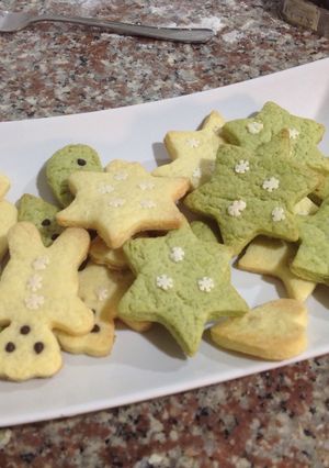 Hình của món Bánh cooki trà xanh.