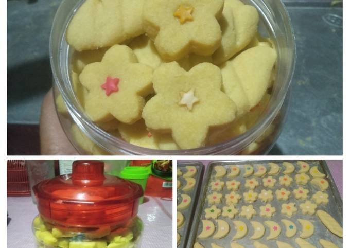 Butter Cookies 3 Bahan