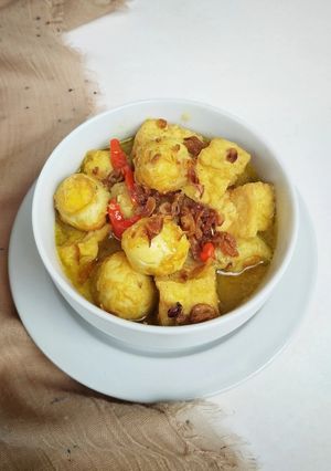 Foto resep Tahu Puyuh Kuah Kuning