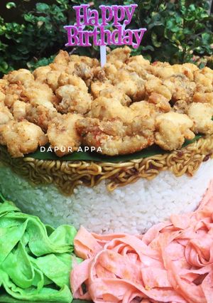 Foto resep Tumpeng sederhana (sego mie)