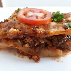 A picture of Lasanga.