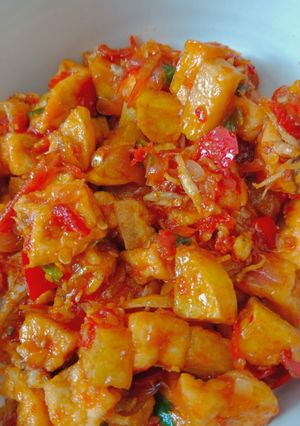 Foto resep Balado Kentang Teri medan