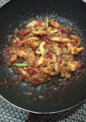 Foto resep Gongso Ayam Pedas Full Bumbu
