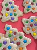 Bolachas de Natal com M&Ms