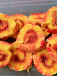 Foto resep Bolu gulung motif 2 telur