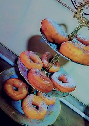 عکسی از دستور دونات خوشمزه😋😋