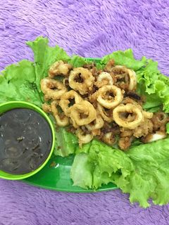 Foto resep Cumi tepung saus teriyaki