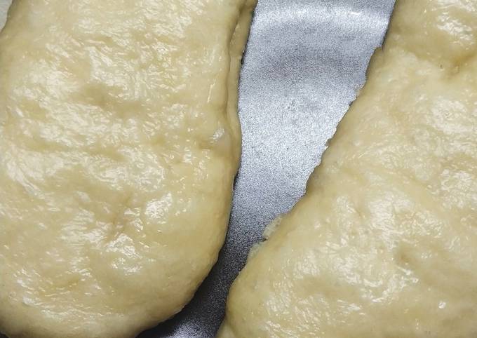 馒头 STEAMED MILK BUNS. (I Made loaves)