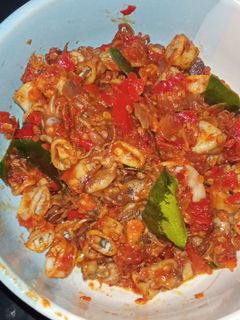 Foto resep Sambal cumi daun jeruk