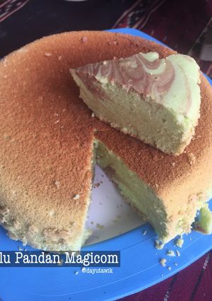 Foto resep Bolu Pandan Magicom