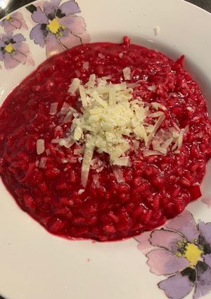 Foto di Risotto alla barbabietola
