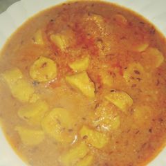 Gatte ki sabji A picture of Gatte ki sabji.