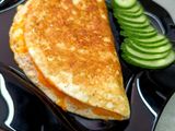 Білковий омлет з псиліумом і сиром