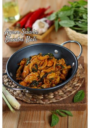 Foto resep Ayam Suwir Bumbu Bali