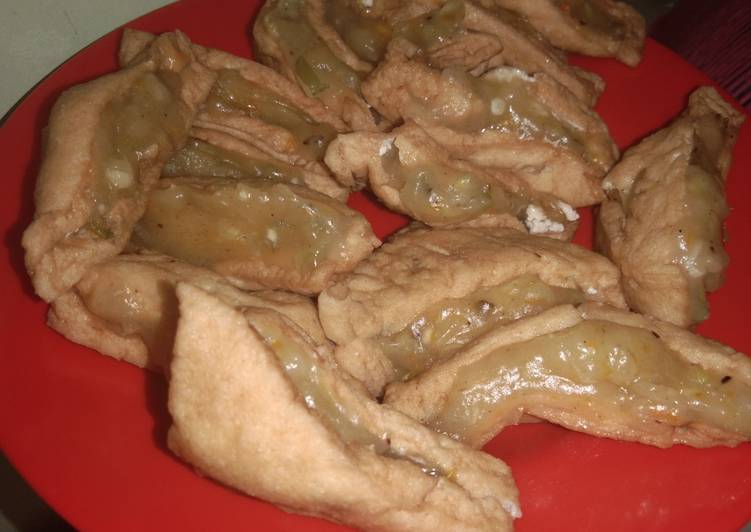 Tahu aci kukus simple