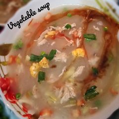 A picture of Winter special Vegetable soup.