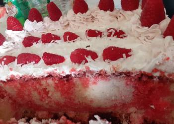 Easy Make Recipe Zinger Poke Cake Delicious Simple