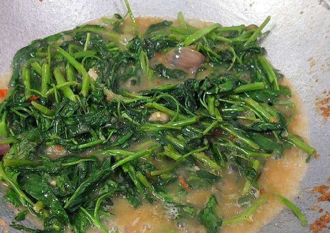 Resipi Kangkung Goreng Belacan Oleh Hani Cookpad