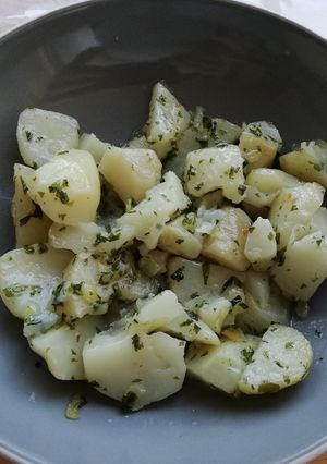 Petrezselymes csicsóka recept fotója