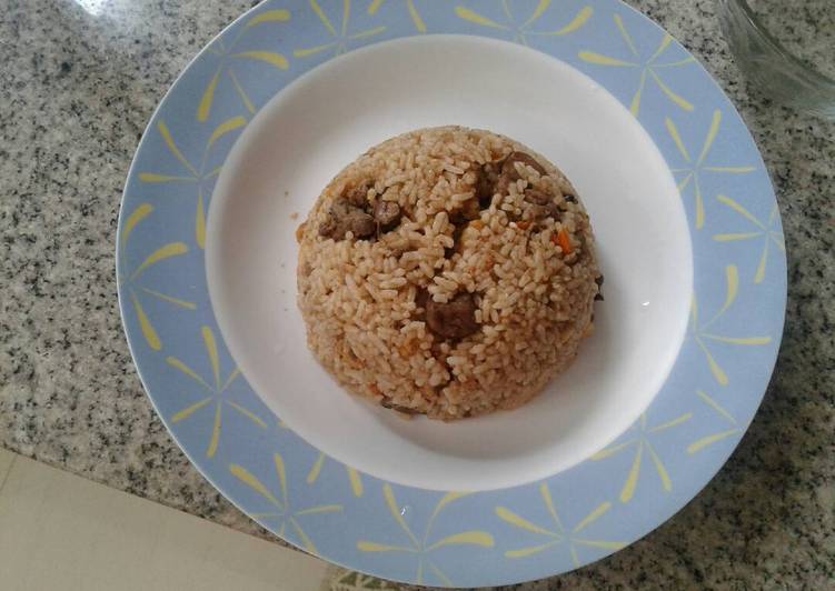 Nasgor ati ayam petasan ala nat nat