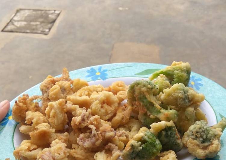 10 Resep: Cumi dan Brokoli goreng krispi Untuk Pemula!