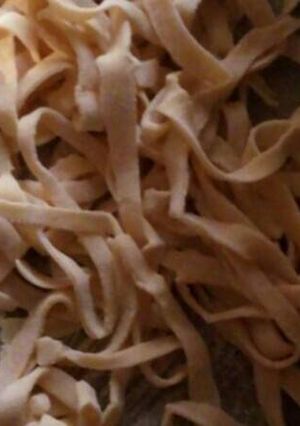Una foto de Fideos caseros