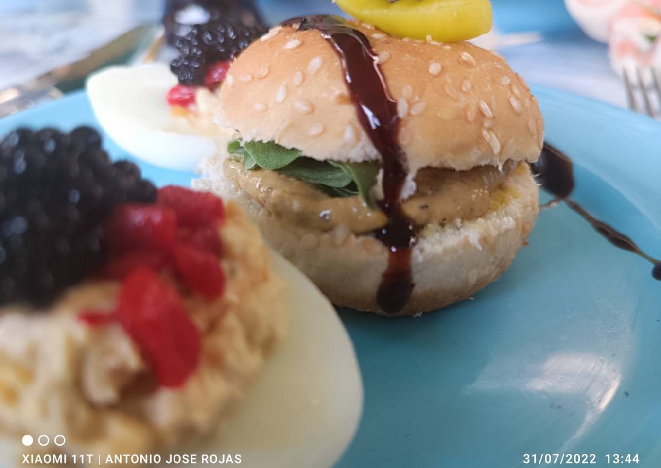 Crema "paté" de mejillones picantes