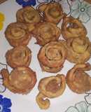 Rollos de canela fritos