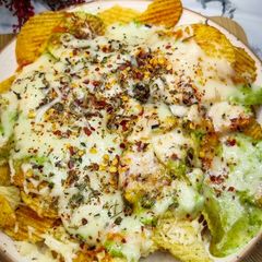 A picture of Creamy Cheese loaded Lays.