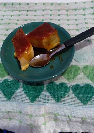 Una foto de Budín de pan