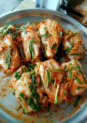Hình của món Kim chi Hàn Quốc.
