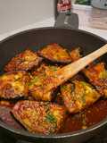 Aubergines façon coréenne