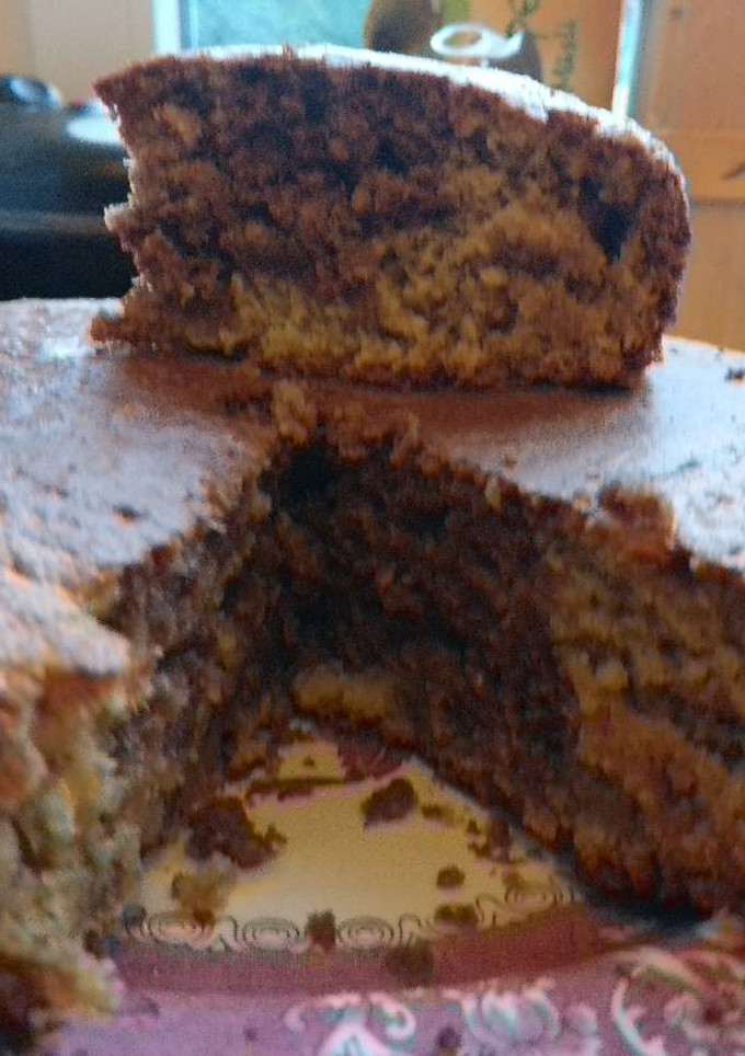 A picture of Banana Oats Bread.