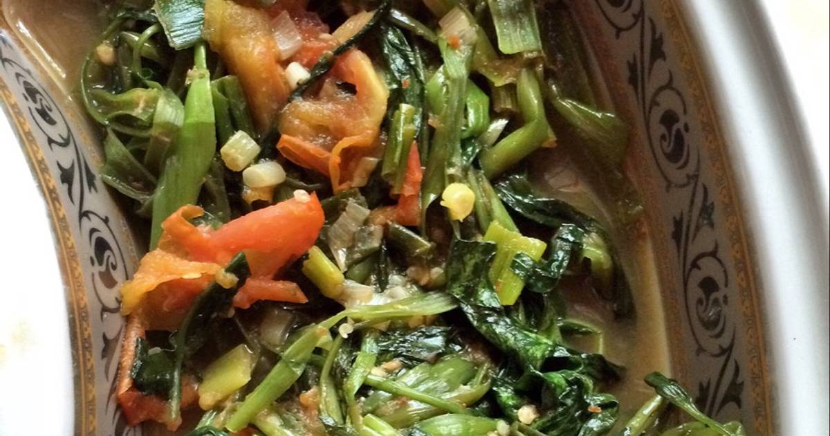 Resep Cobek Kangkung oleh Gita Putri - Cookpad